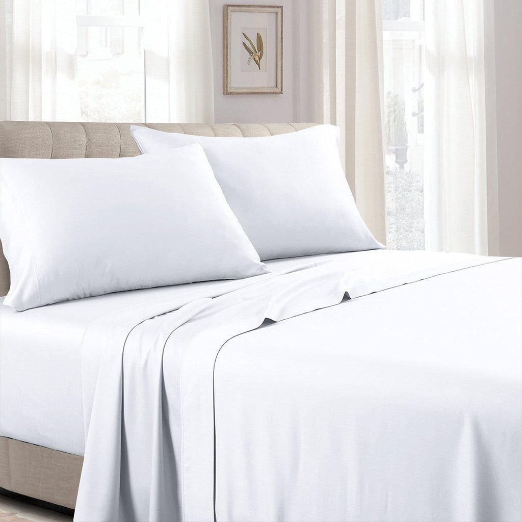 Soft Cotton Sateen Waterbed Sheets (Unattached) - Made in USA-Wholesale Beddings